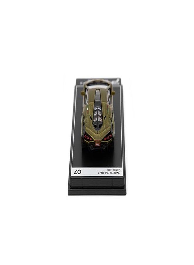 PosterCars 1:64 Diecast Official Scale Model Hypercar League Collection (Lamborghini Sian FKP 37 (Verde GEA) No.7) - Image 2